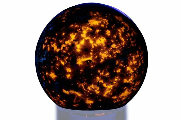 Highly Fluorescent Yooperlite Sphere - Michigan #327400